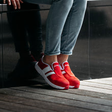 load the image into the gallery viewer, SL-250 LIGHTWEIGHT SLIP-ON (NAVY&RED・BL &WHITE・GREEN&WHITE・RED&WHITE)