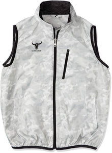 Air Conditioning Vest [No Fan] (White & Silver Snow CAMO)