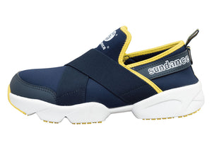 SDX-21 CROSSBAND THICK BOTTOM SAFETY (BL &RED・NAVY&YELLOW)